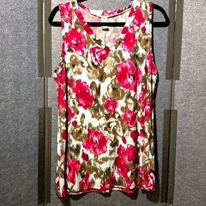 Size L - Fits size 12-14
Tunic, Sleeveless Stretchy